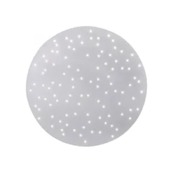 LED-Deckenleuchte Sparkle CCT dim stahl Ø 48cm