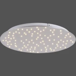 LED-Deckenleuchte Sparkle CCT dim stahl Ø 48cm
