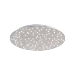 LED-Deckenleuchte Sparkle CCT dim stahl Ø 48cm