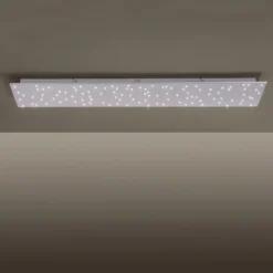 LED-Deckenleuchte Sparkle CCT dim stahl 100x45cm