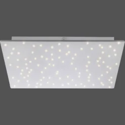 LED-Deckenleuchte Sparkle CCT dim stahl 45x45cm