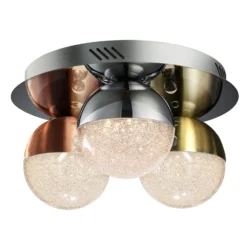LED-Deckenleuchte Sphere, multicolour, dreiflammig