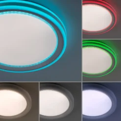 LED-Deckenleuchte Spheric, CCT, RGB, Ø 48cm