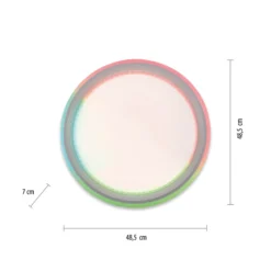 LED-Deckenleuchte Spheric, CCT, RGB, Ø 48cm