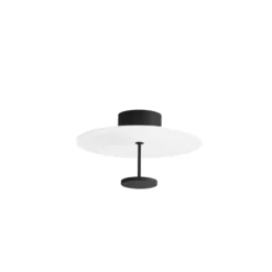 LED-Deckenleuchte Stilo_S, schwarz, Ø 35 cm