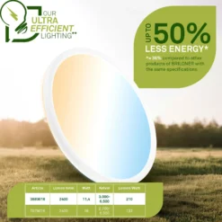 LED-Deckenleuchte Tava A, CCT, Ø 29 cm, weiß, Fernbedienung