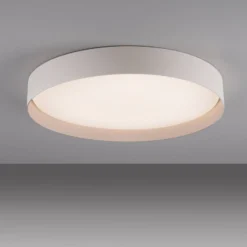 LED-Deckenleuchte TAVOLI, beige, Ø 49 cm, Metall, CCT, dim