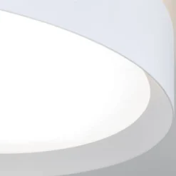 LED-Deckenleuchte VARIO, Ø 40 cm, weiß, Metall, CCT, dimmbar