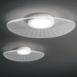 LED-Deckenleuchte Vela, weiß, dimmbar