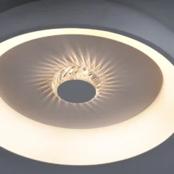 LED-Deckenleuchte Vertigo, CCT, Ø 46,5 cm, weiß