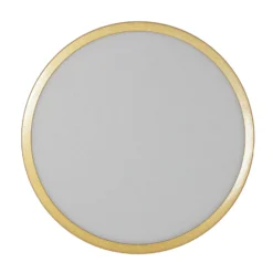 LED-Deckenleuchte Vika, rund, gold matt, Ø 30cm