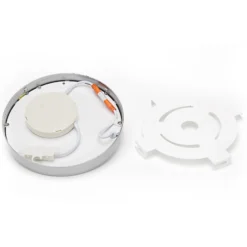 LED-Deckenleuchte Vika, rund, titan matt, Ø 18cm