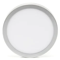 LED-Deckenleuchte Vika, rund, titan matt, Ø 18cm
