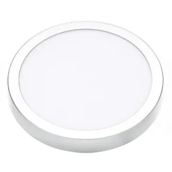 LED-Deckenleuchte Vika, rund, titan matt, Ø 18cm