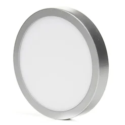 LED-Deckenleuchte Vika, rund, titan matt, Ø 18cm