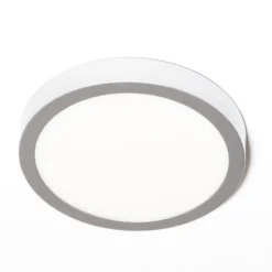 LED-Deckenleuchte Vika, rund, titan matt, Ø 18cm