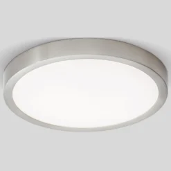 LED-Deckenleuchte Vika, rund, titan matt, Ø 23cm
