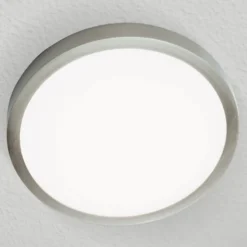 LED-Deckenleuchte Vika, rund, titan matt, Ø 23cm