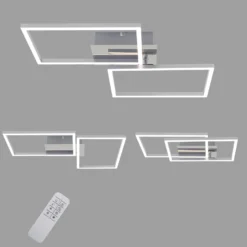 LED-Deckenleuchte 3149-018 zwei Quadrate