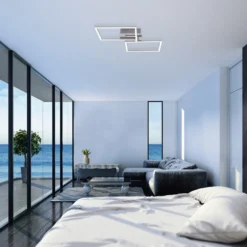 LED-Deckenleuchte 3149-018 zwei Quadrate