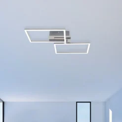 LED-Deckenleuchte 3149-018 zwei Quadrate