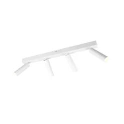 LED-Deckenspot Ambala, 4-fl., weiß, Metall, CCT, dimmbar