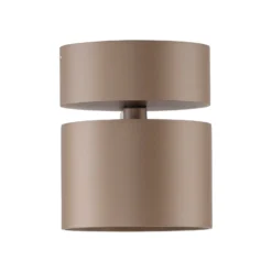LED-Deckenspot PURE Cup, bronzefarben, Ø 9,5 cm, Metall