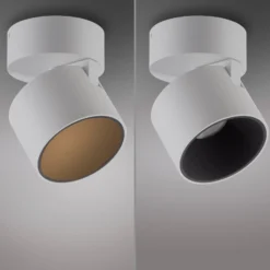 LED-Deckenspot PURE Cup, weiß, Ø 9,5 cm, Metall
