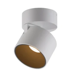 LED-Deckenspot PURE Cup, weiß, Ø 9,5 cm, Metall
