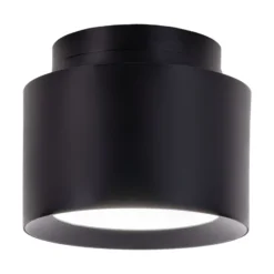LED-Deckenspot Trimes, Ø 11,5 cm, schwarz, CCT, step-dim