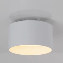 LED-Deckenspot Trimes, Ø 14 cm, weiß, CCT, step-dim