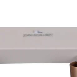 LED-Deckenstrahler Ambala, Länge 26 cm, grau/braun, 2-flg.
