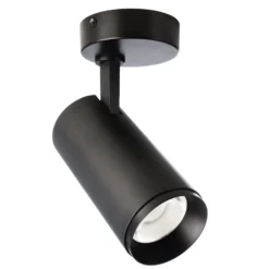 LED-Deckenstrahler Lucea, justierbar, 15 W schwarz
