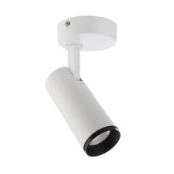 LED-Deckenstrahler Lucea 6, weiß, Aluminium, 2.700 K