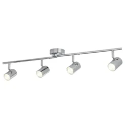 LED-Deckenstrahler Rollo, vierflammig, chrom