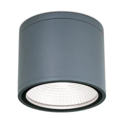 LED-Deckenstrahler Sputnik IP65 Ø 14,5cm anthrazit