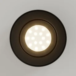 LED-Deckenstrahler Tube, schwarz