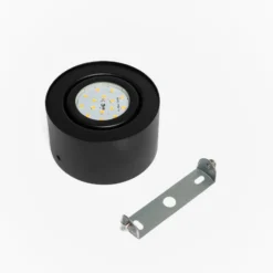 LED-Deckenstrahler Tube, schwarz