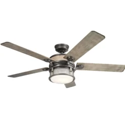 LED-Deckenventilator Ahrendale, IP44