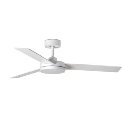 LED-Deckenventilator Barth mit Leuchte, weiß