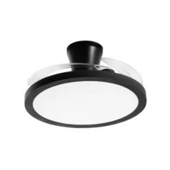 LED-Deckenventilator Condor, schwarz Ø 106 cm CCT RGB, leise