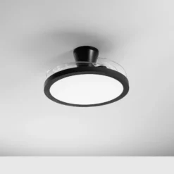 LED-Deckenventilator Condor, schwarz Ø 106 cm CCT RGB, leise