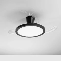 LED-Deckenventilator Condor, schwarz Ø 106 cm CCT RGB, leise
