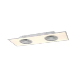 LED-Deckenventilator Flat-Air, CCT, weiß, 120x40cm