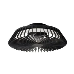 LED-Deckenventilator Himalaya Mini, schwarz, DC, leise, CCT