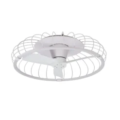 LED-Deckenventilator Nature, CCT App weiß