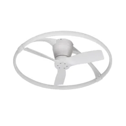 LED-Deckenventilator Nepal Mini, App, weiß