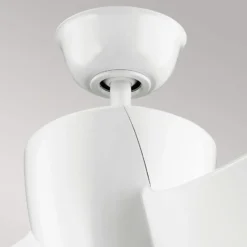 LED-Deckenventilator Phree 56, dreiflügelig, weiß