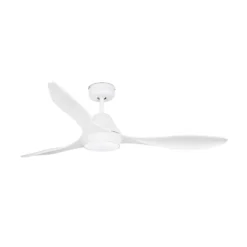 LED-Deckenventilator Polaris L, dreiflügelig, weiß