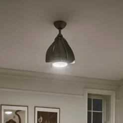 LED-Deckenventilator Terna nickel/creme